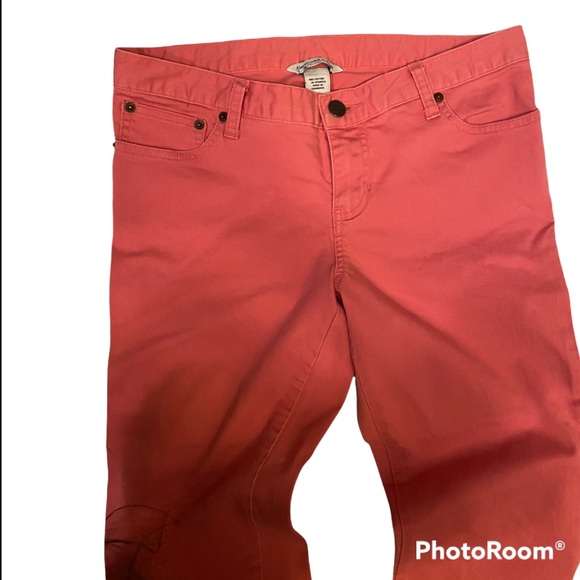 Y2K VINTAGE A&F CLASSIC FIT LOW RISE ANKLE CROP SEXY PINK JEANS ⭐️⭐️⭐️⭐️⭐️ - Picture 8 of 15